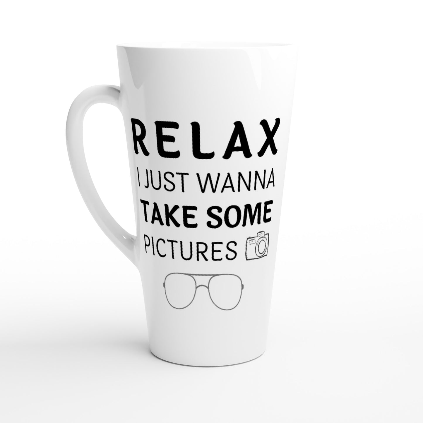 Just Wanna Take Some Pictures - White