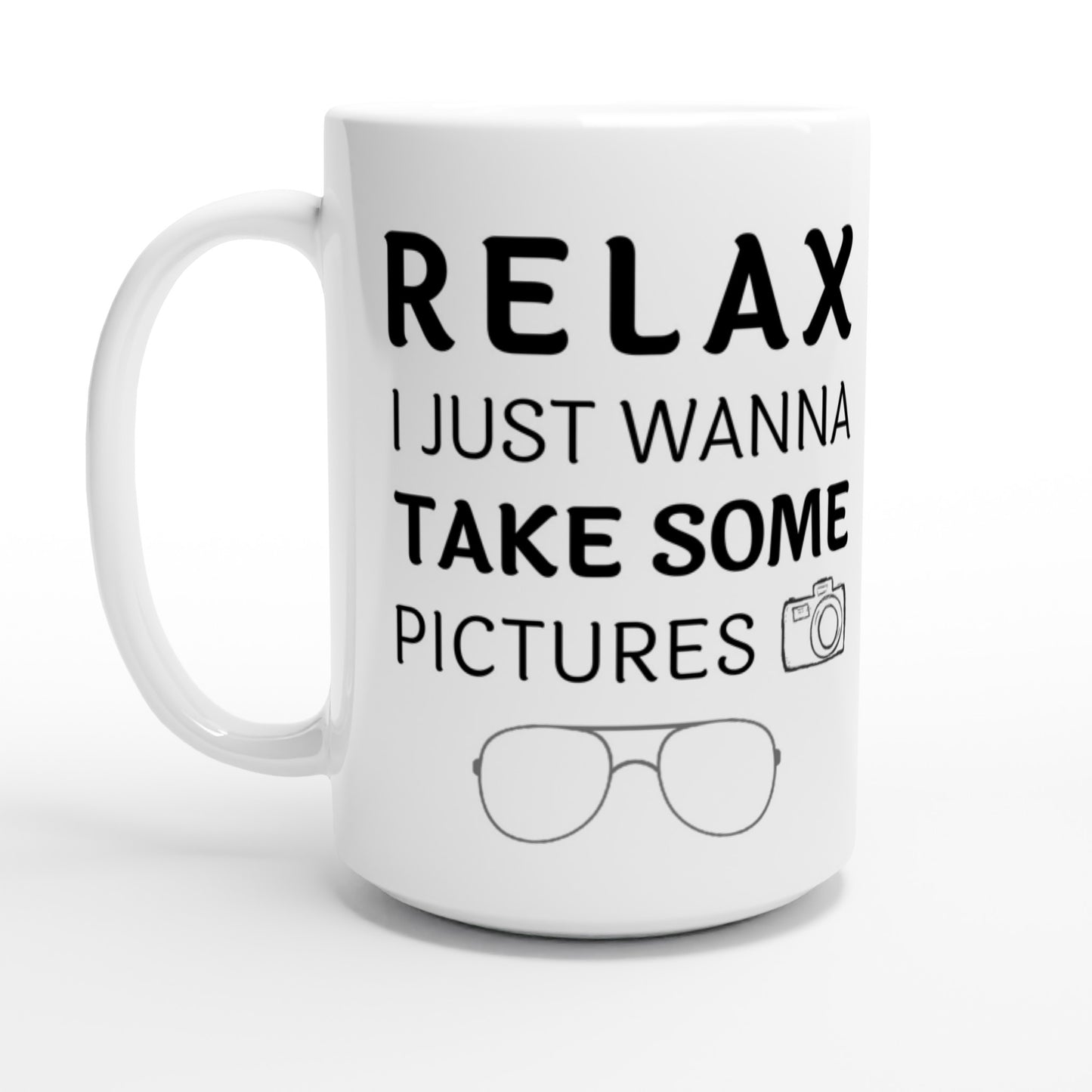 Just Wanna Take Some Pictures - White
