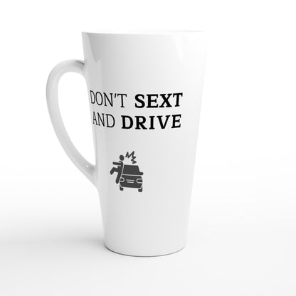 Don't S*xt And Drive - White